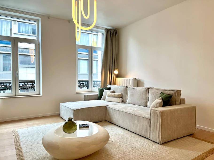 Duplex Chic Et Spacieux - Hypercentre 리에주 외부 사진