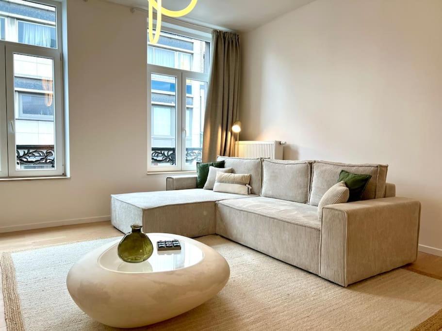Duplex Chic Et Spacieux - Hypercentre 리에주 외부 사진