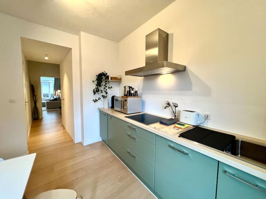 Duplex Chic Et Spacieux - Hypercentre 리에주 외부 사진